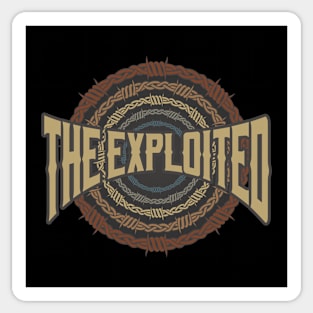 The Exploited Barbed Wire Sticker